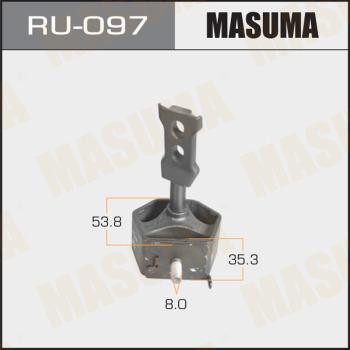 MASUMA RU-097 - Support, silencieux droxauto.com