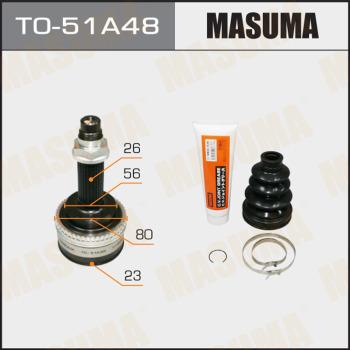 MASUMA TO-51A48 - Jeu de joints, arbre de transmission droxauto.com