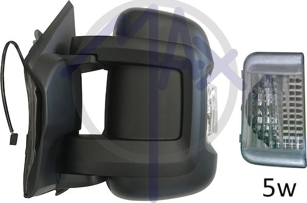 MAX MFT824L - Rétroviseur extérieur droxauto.com
