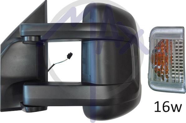 MAX MFT828-L - Rétroviseur extérieur droxauto.com