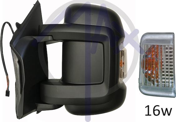 MAX MFT871-L - Rétroviseur extérieur droxauto.com