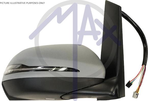 MAX MMB835-R - Rétroviseur extérieur droxauto.com
