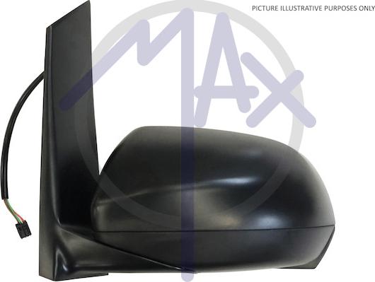 MAX MMB830-L - Rétroviseur extérieur droxauto.com