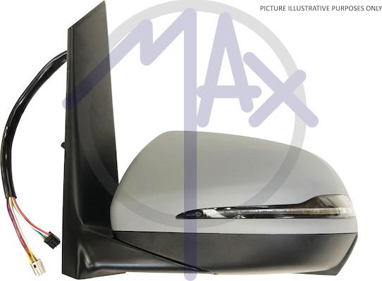 MAX MMB833-L - Rétroviseur extérieur droxauto.com