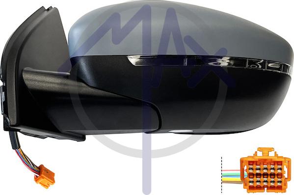 MAX MPG124-L - Rétroviseur extérieur droxauto.com