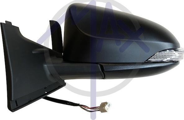 MAX MTT163-L - Rétroviseur extérieur droxauto.com
