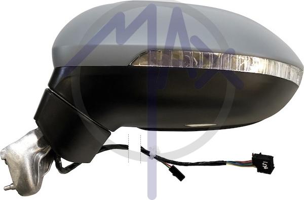 MAX MVW165-L - Rétroviseur extérieur droxauto.com