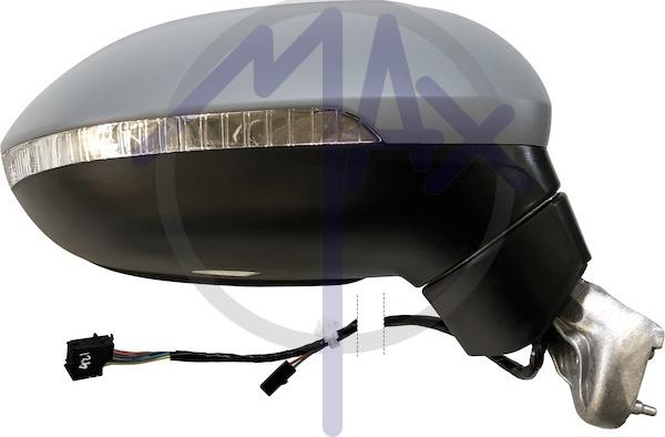 MAX MVW165-R - Rétroviseur extérieur droxauto.com