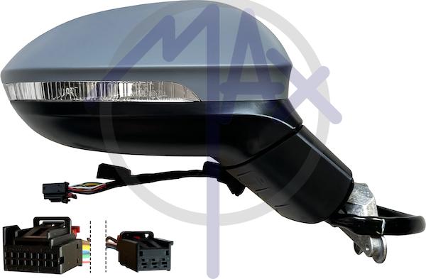 MAX MVW252-R - Rétroviseur extérieur droxauto.com