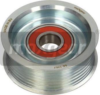 Maxgear 54-1267 - Poulie renvoi / transmission, courroie trapézoïdale à nervures droxauto.com