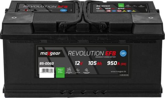 Maxgear 85-0060 - Batterie de démarrage droxauto.com