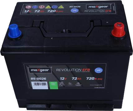 Maxgear 85-0026 - Batterie de démarrage droxauto.com