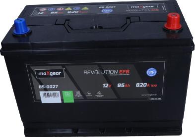 Maxgear 85-0027 - Batterie de démarrage droxauto.com