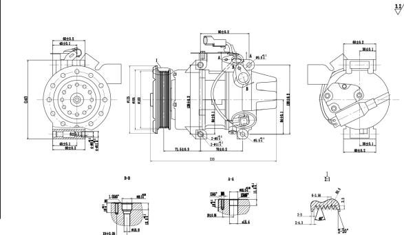 Maxgear AC375681 - Compresseur, climatisation droxauto.com
