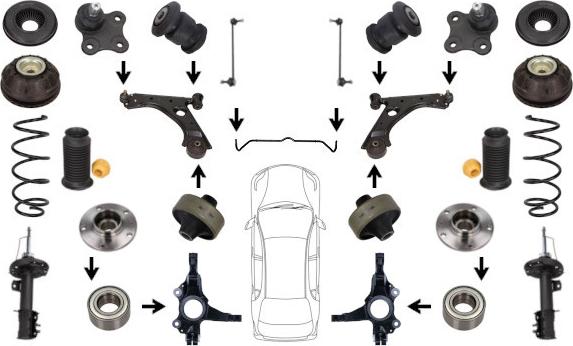 Maxgear MAX06 - Suspension des roues droxauto.com