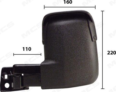 MCS 335930925 - Rétroviseur extérieur droxauto.com