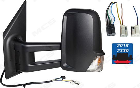 MCS 333617 - Rétroviseur extérieur droxauto.com