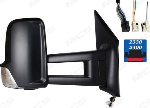 MCS 333622 - Rétroviseur extérieur droxauto.com