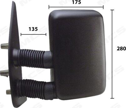 MCS 337030446 - Rétroviseur extérieur droxauto.com