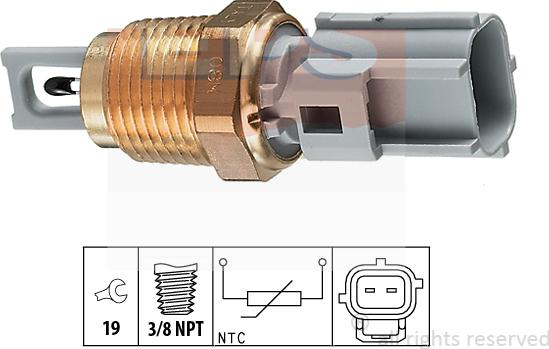 MDR EPS-1994 004 - Capteur, température de l'air d'admission droxauto.com