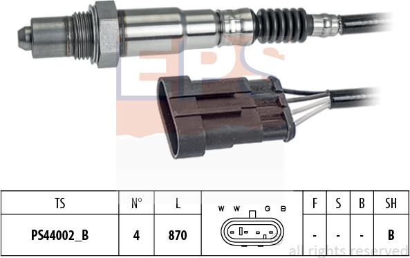 MDR EPS-1998 386 - Sonde lambda droxauto.com
