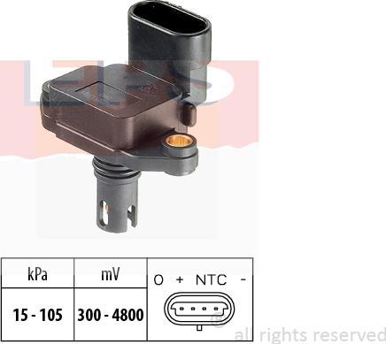 MDR EPS-1993 088 - Capteur de pression barométrique, adaptation à l'altitude droxauto.com