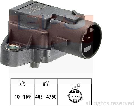 MDR EPS-1993 032 - Capteur de pression barométrique, adaptation à l'altitude droxauto.com