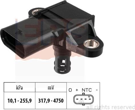 MDR EPS-1993 399 - Capteur de pression barométrique, adaptation à l'altitude droxauto.com