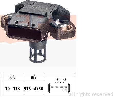 MDR EPS-1993 320 - Capteur de pression barométrique, adaptation à l'altitude droxauto.com