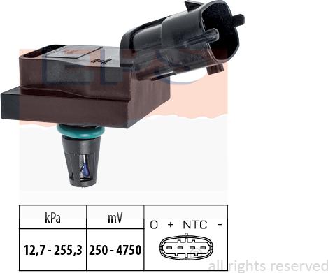 MDR EPS-1993 246 - Capteur, pression de suralimentation droxauto.com