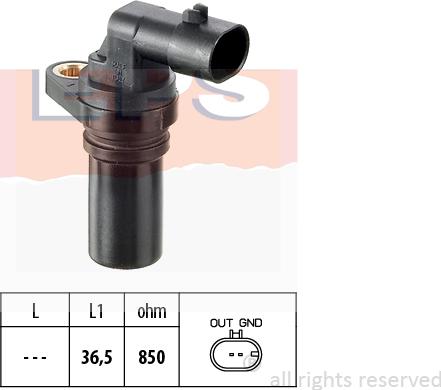 MDR EPS-1953 407 - Capteur d'angle, vilebrequin droxauto.com