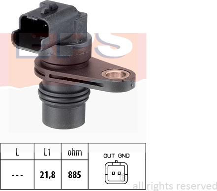 MDR EPS-1953 487 - Capteur, régime droxauto.com