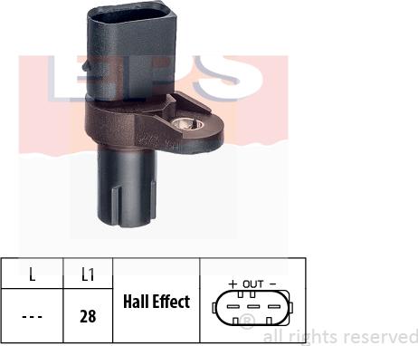 MDR EPS-1953 473 - Capteur d'angle, vilebrequin droxauto.com