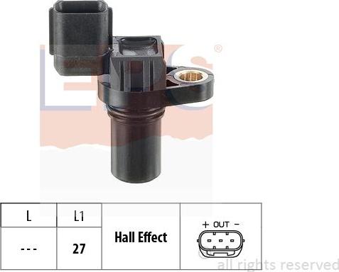 MDR EPS-1953 585 - Capteur d'angle, vilebrequin droxauto.com