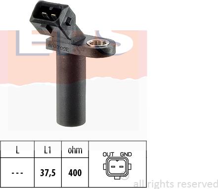 MDR EPS-1953 037 - Capteur d'angle, vilebrequin droxauto.com