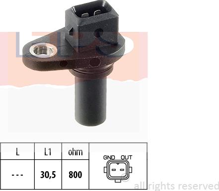 MDR EPS-1953 028 - Capteur d'angle, vilebrequin droxauto.com