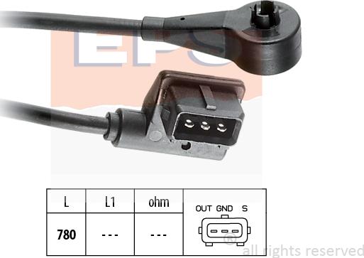 MDR EPS-1953 101 - Capteur, régime droxauto.com