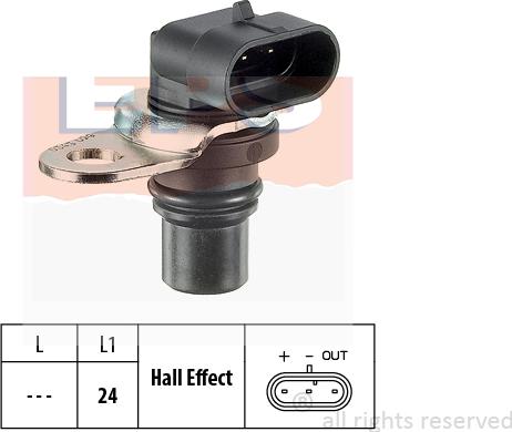 MDR EPS-1953 343 - Capteur, position d'arbre à cames droxauto.com