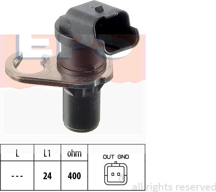 MDR EPS-1953 303 - Capteur d'angle, vilebrequin droxauto.com