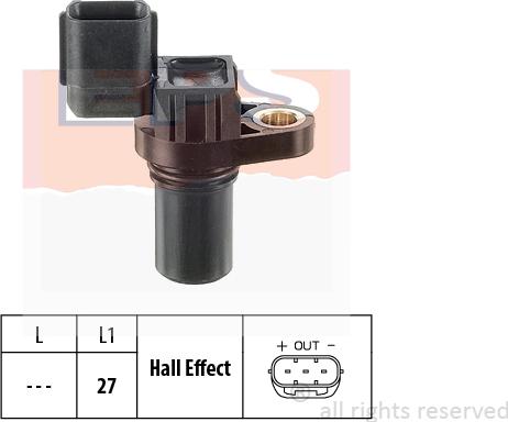 MDR EPS-1953 335 - Capteur, position d'arbre à cames droxauto.com