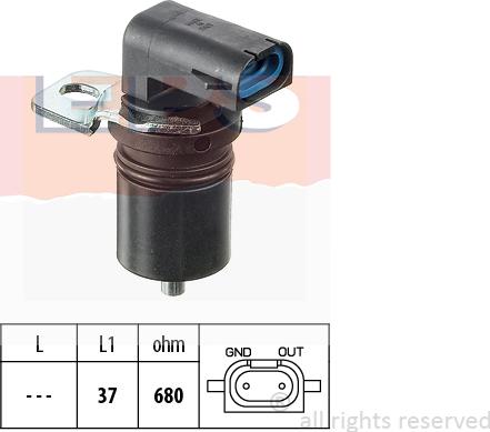 MDR EPS-1953 321 - Capteur, régime droxauto.com