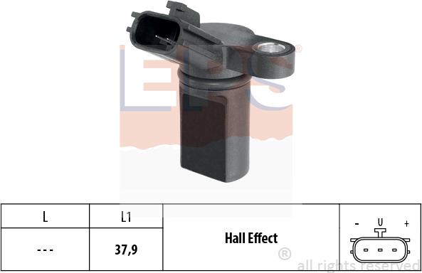 MDR EPS-1953 752 - Capteur d'angle, vilebrequin droxauto.com