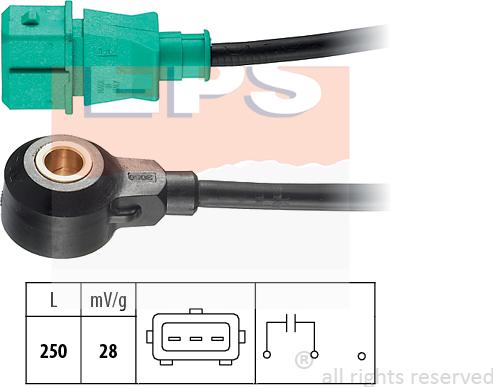 MDR EPS-1957 057 - Capteur de cognement droxauto.com