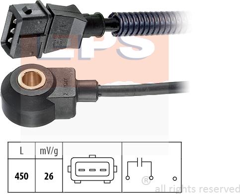 MDR EPS-1957 127 - Capteur de cognement droxauto.com