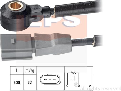 MDR EPS-1957 175 - Capteur de cognement droxauto.com