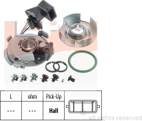 MDR EPS-1906 159 - Capteur, impulsion d'allumage droxauto.com