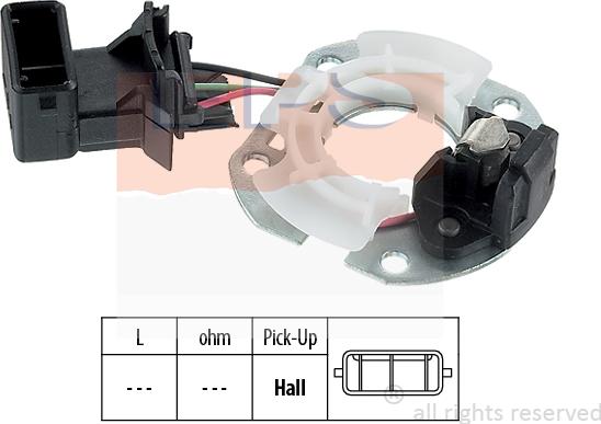 MDR EPS-1906 233 - Capteur, impulsion d'allumage droxauto.com