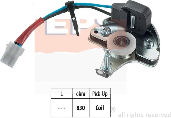 MDR EPS-1930 180 - Capteur, impulsion d'allumage droxauto.com