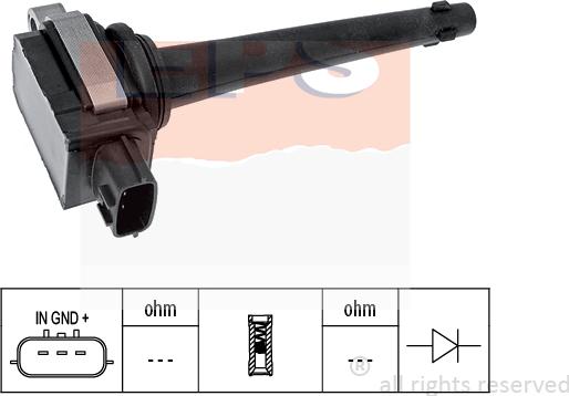 MDR EPS-1970 489 - Bobine d'allumage droxauto.com