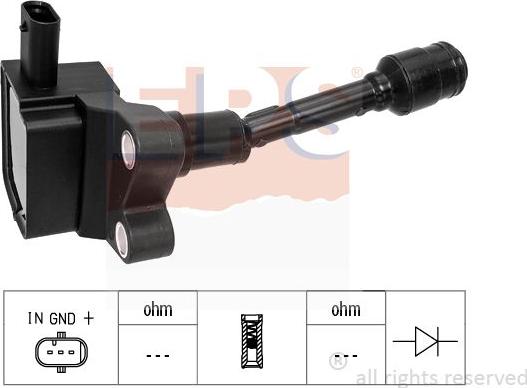 MDR EPS-1970 619 - Bobine d'allumage droxauto.com